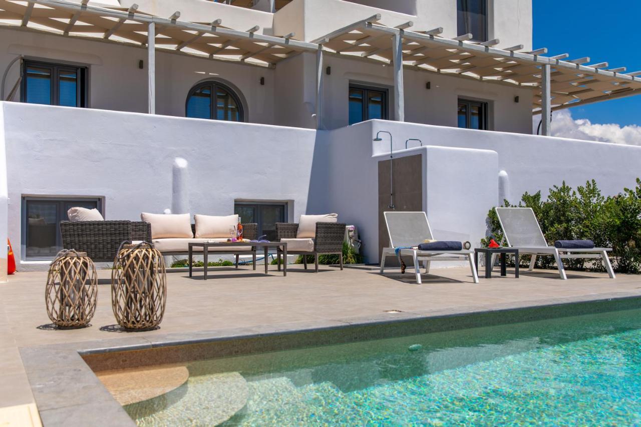Salinus Beachfront Private Pool Villas Pláka Exterior foto
